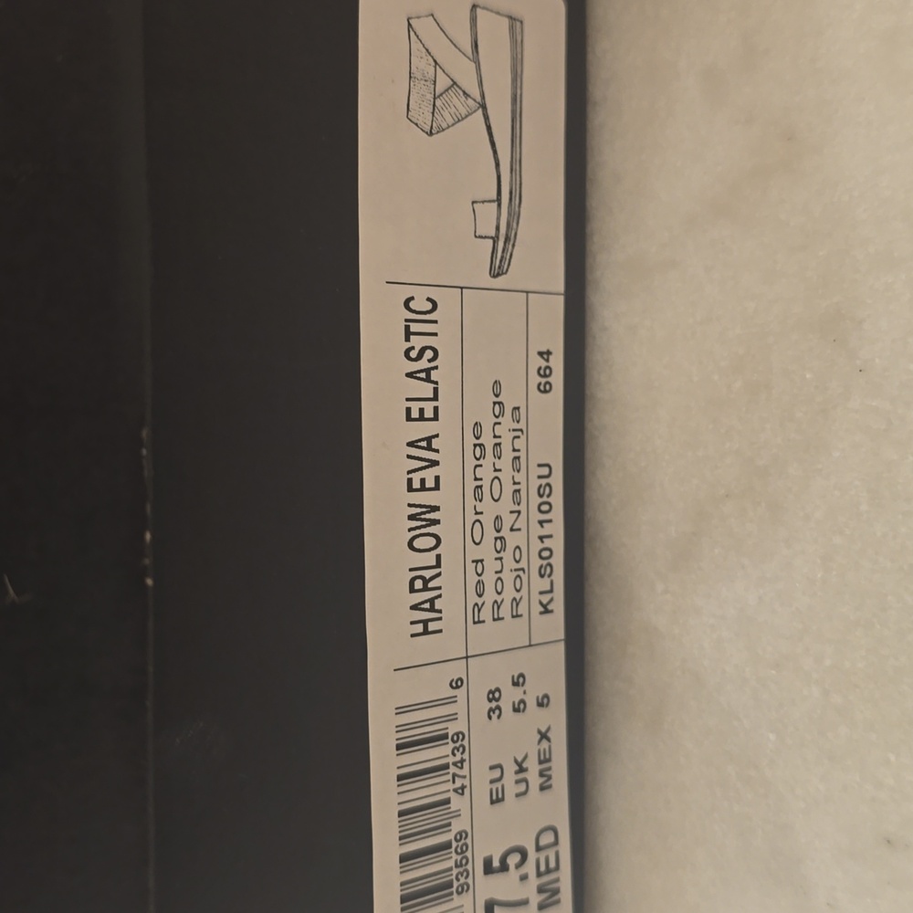 NIB Kennth Cole Harlow Eva Wedge Shoes In Size 7.5 - Picture 3 of 10
